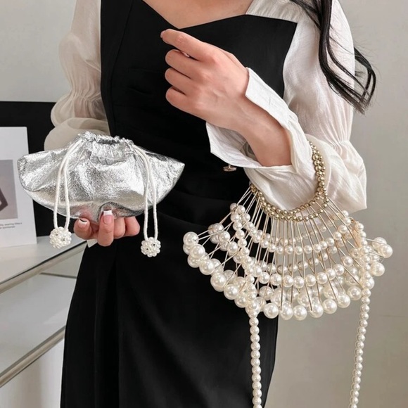 Bridal Beaded Handmade Bag 😍❤️! Stunning & Rare - Picture 4 of 8